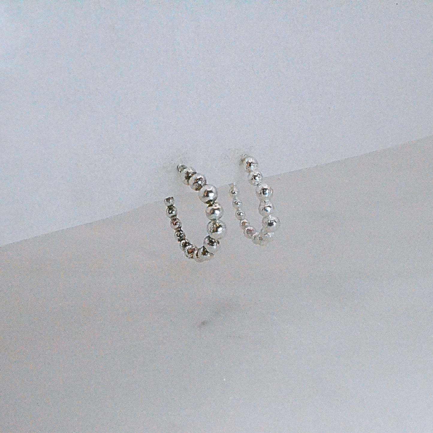 Silver Hoops