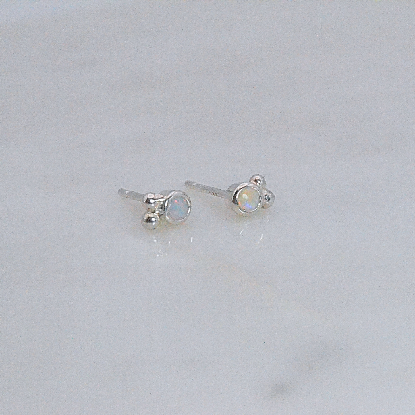 Opal Stud Earrings